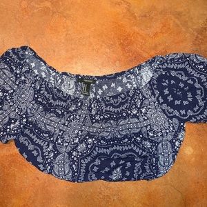 Cropped going out top